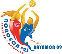 Логотип мужского и женского чемпионатов NORCECA 2009